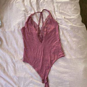 Express Low cut tank top body suit
